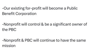 OpenAI重组生变，多方角力后非营利组织保持主导
