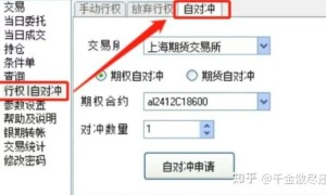 期货期权自对冲是什么意思？具体怎么申请操作，一文搞懂